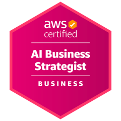 Badge AWS Certified AI Business Strategist